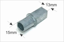 Al adapter za reduktor kurble 1:3 Aluroll