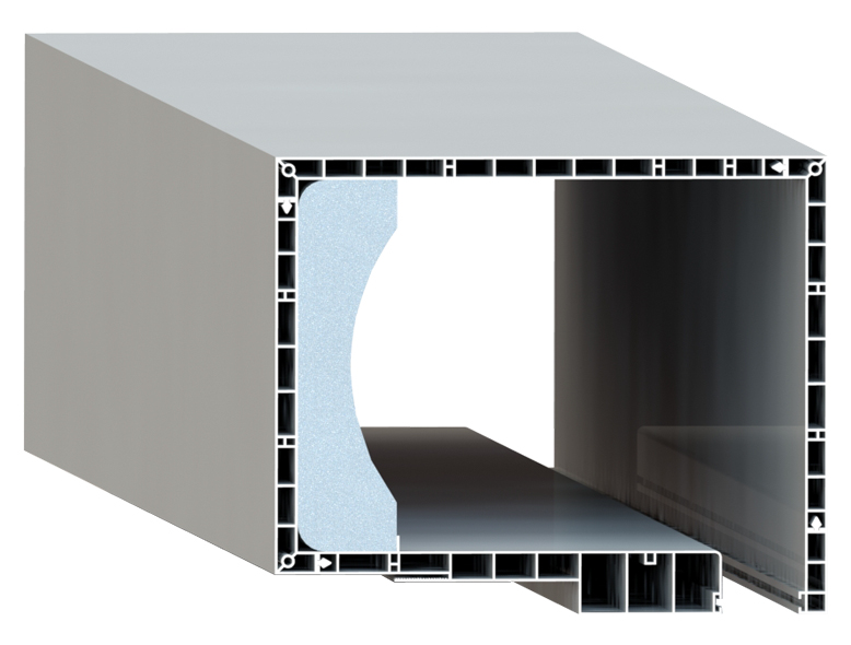 PVC kutija 203x153 sa adapterima za stolariju