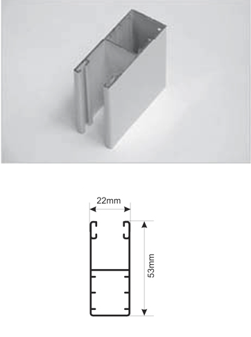 Ravna 53x22mm Aluroll