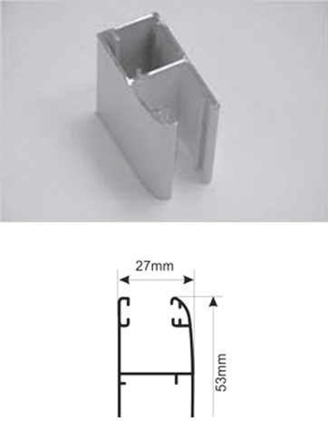 Obla 53x27mm Aluroll