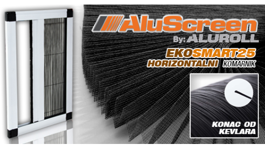 Aluroll EkoSMart25 komarnik