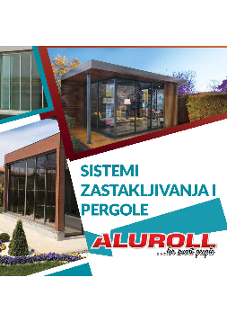 Katalog zastakljivanja i pergole